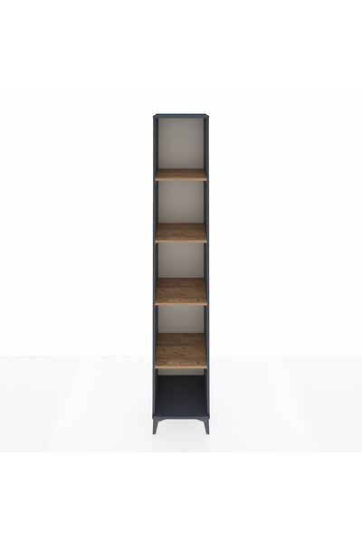 Dienni Hyperion Dolap 6 Raflı 44x44x243 Antrasit-Çam