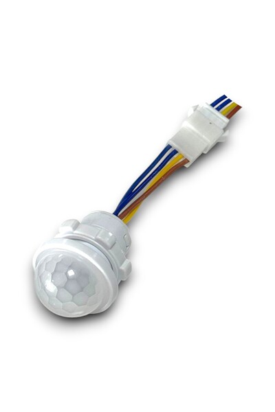 ELEKTROMALL Pır Hareket Sensörü 220V - 25cm Kablolu ve Konnektörlü