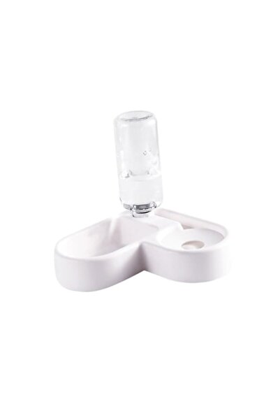 SMARTECH Hrănitor 2 în 1 pentru animale de companie, cu hrană și apă, 500 ml