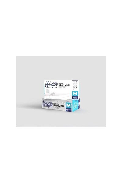 Reflex WİNLYEX TEK KULLANIMLIK PUDRASIZ BEYAZ ELDİVEN 100'LÜ M BEDEN