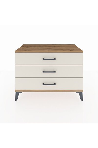 Dienni Hyperion Şifonyer 3 Çekmeceli 88x44x64 Çam-Aytaşı