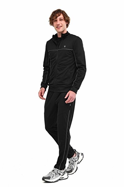 lumberjack 5W Mb Ct176 Leon T.Suıt 5Pr Men's Tracksuit Set A102024300 Black