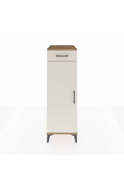 Dienni Kronos Dolap 2 Raflı Tek Çekmeceli Tek Kapaklı 44x59x134 Çam-Aytaşı