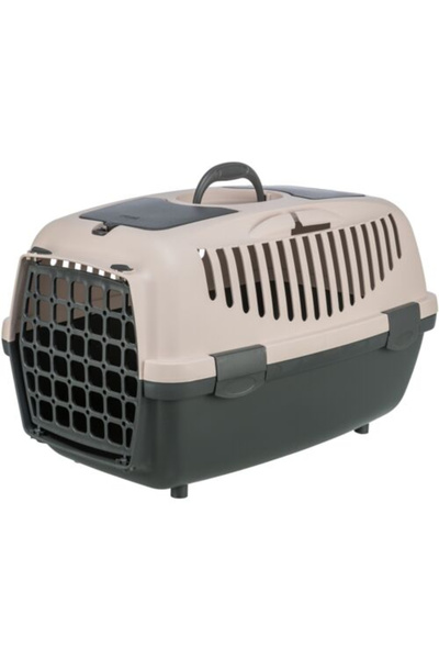 Trixie Cusca De Transport, Capri 2, XS-S: 37x34x55 cm, Pana la 8 kg, Gri/Roz Pal, 39828