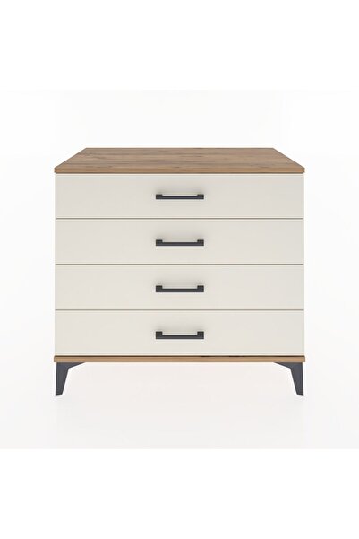 Dienni Hyperion Şifonyer 4 Çekmeceli 88x44x80 Çam-Aytaşı