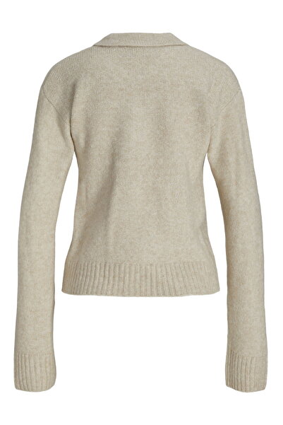 Jack & Jones Women's Long Sleeve Polo Knitwear - Catalina