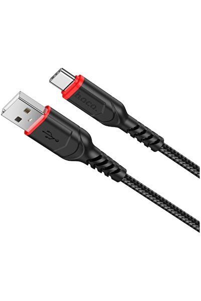 Hoco Cable for Data and Charging HOCO, X59 Victory, USB to USB Type-C, 1m, 2.4A, Black