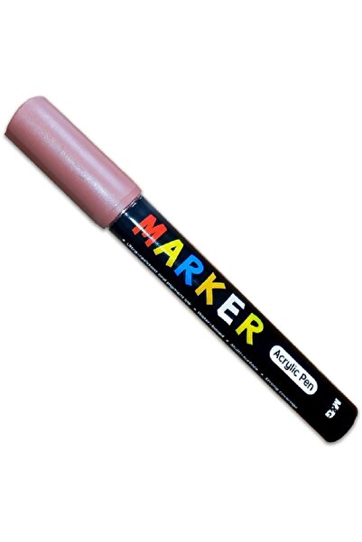 M&G Online Acrylic paint marker, round tip, 2mm, Ripe ochre, M&G