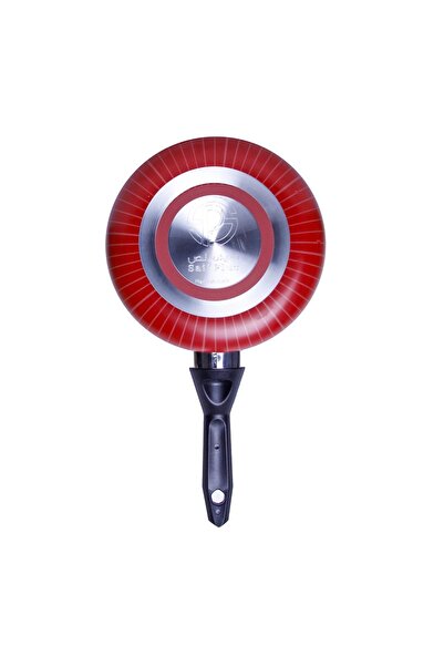 saifplus مقلاة سيف بلس تيفلون، 18 سم - أحمر