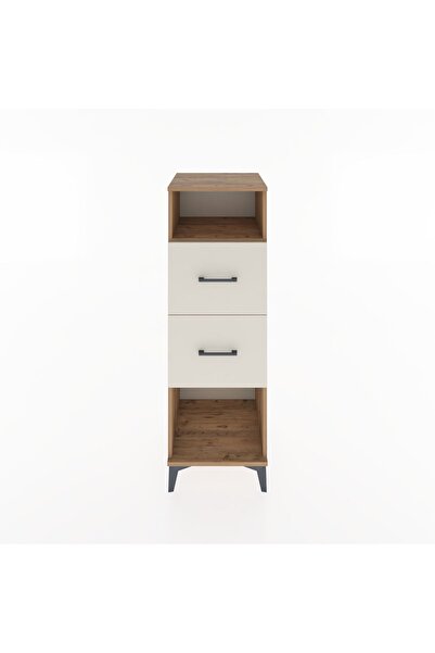 Dienni Hyperion Dolap Tek Raflı 2 Çekmeceli 44x44x134 Çam-Aytaşı