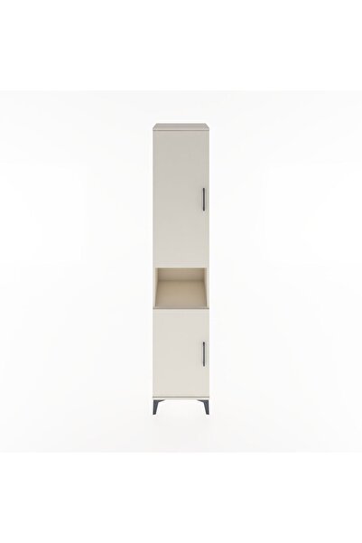 Dienni Hyperion Dolap 4 Raflı 2 Kapaklı Tek Askılı 44x44x221 Aytaşı-Aytaşı
