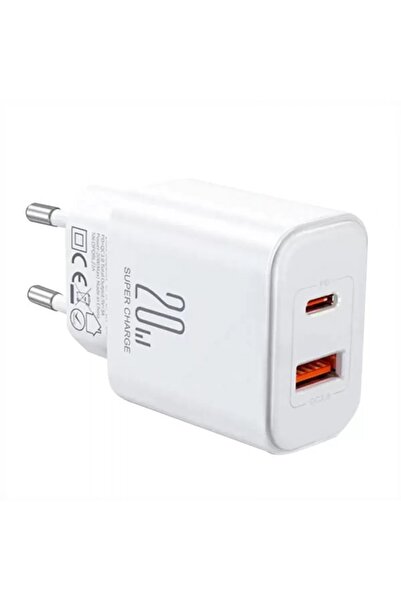 Joyroom USB Charger, Type-C, 20W - (JR-TCF05) - White