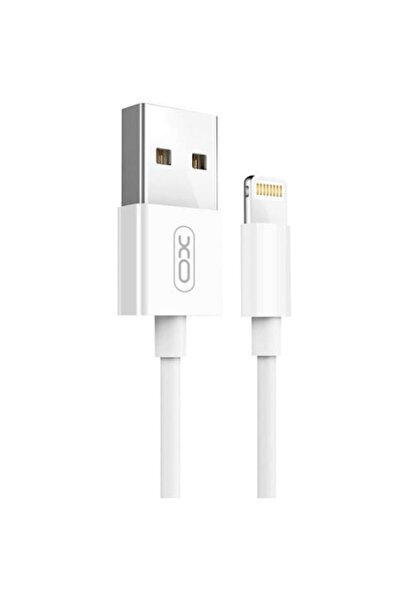XO Design Data and Charging Cable XO Design, NB47, USB to Lightning, 1m, 2.4A, White