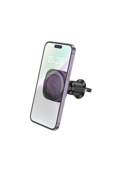 Hoco Suport Auto Pentru Ventilatie Cu Functie MagSafe, Negru - H28