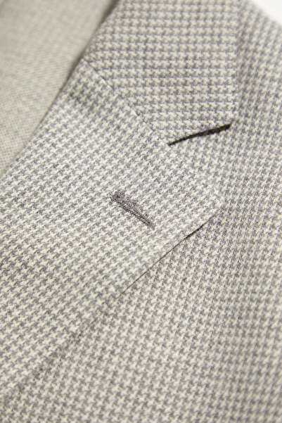 W Collection GRİ DÜĞMELİ CEKET