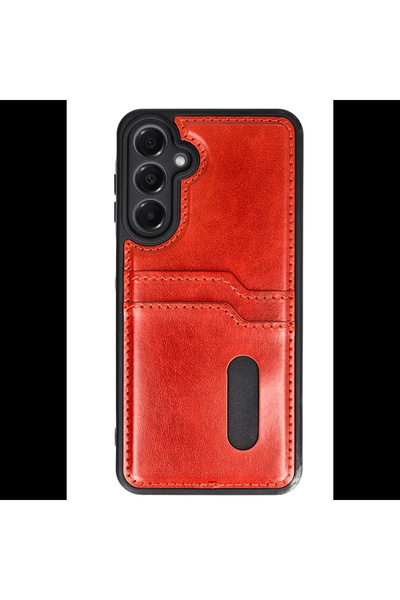 Generic Brand Samsung Galaxy A35 5g Case Sara Leather Case with Business Card...