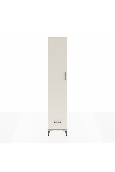 Dienni Arges Dolap 5 Raflı Tek Çekmeceli Tek Kapaklı 44x30x221 Aytaşı-Aytaşı