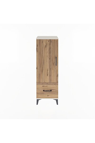 Dienni Arges Dolap Tek Raflı Tek Çekmeceli Tek Askılı 44x30x134 Aytaşı-Çam