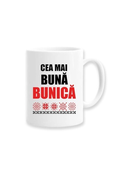 OEM Cană personalizată pentru bunică cu mesajul „Cea mai bună bunică”, model ...