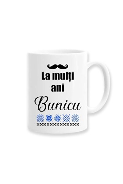 OEM Cană personalizată pentru bunic cu mesajul „La mulți ani, bunicule”, Beta...