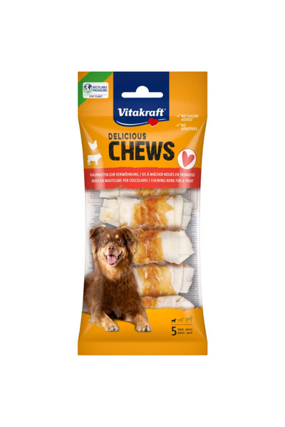 Vitakraft CHEWS deli, bone knot chicken Small 5pcs,DOG