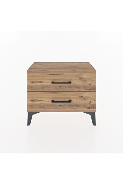 Dienni Arges Komodin 2 Çekmeceli 60x30x48 Çam-Çam