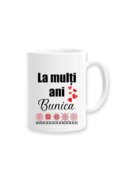 OEM Cană personalizată pentru bunică cu mesajul „La mulți ani, bunică”, desig...