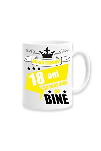 OEM Cană personalizată cu mesajul „Mi-a luat 18 ani să arăt atât de bine”, Mo...