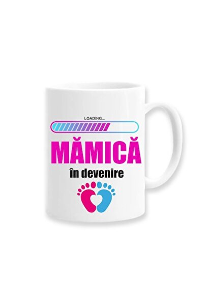OEM Customized mug for future mom with message 'Loading, mom to be', Betaprin...