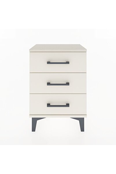 Dienni Arges Komodin 3 Çekmeceli 44x30x64 Aytaşı-Aytaşı