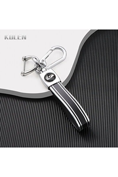 Choice3 سلسلة مفاتيح عالية الجودة من مادة TPU باللونين الفضي والأسود، مناسبة ...