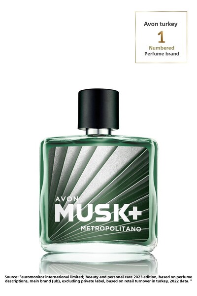 AVON Musk Metropolitano Men's Perfume Edt 75 Ml.