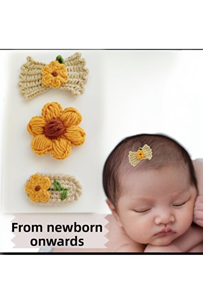 Hand Mother's Since 2024 Newborn Baby Buckle Antiallergic Mixed 3-Piece Clip ...