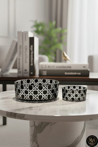 Kristal Market 25cm and 19cm Sandra Honeycomb Fruit Holder