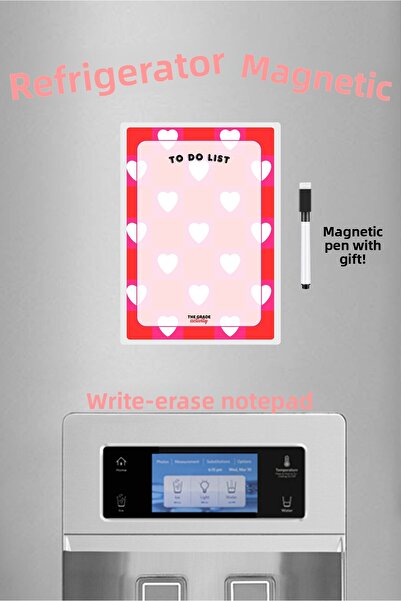 The Grade Lista de sarcini Summer Sil Pink Heart Lista de cumpărături albastr...