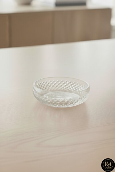 Kristal Market 28cm Charisma Fruit Pot Presentation Holder Luxury Cutout Crystal