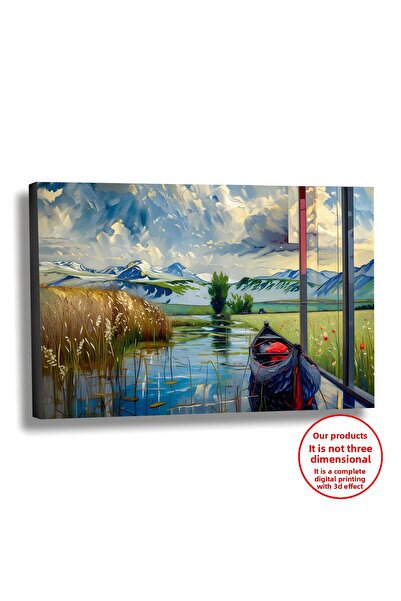 Harika bir ev ΕΙΚΟΝΑ ΣΕ ΚΑΜΒΑ-ΕΙΚΟΝΑΣ ΤΟΙΧΟΥ-ΕΙΚΟΝΑΣ ΣΑΛΟΝΙΟΥ ΕΛΑΙΟΧΡΩΜΑΤΙΚΗ ...