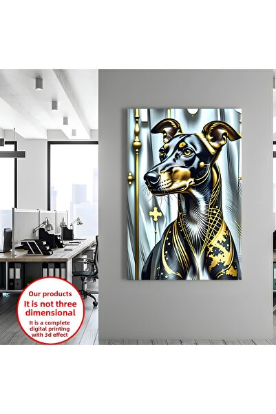 Harika bir ev TABLĂ PĂTRATĂ PE PĂTRATĂ DE PERETE TABLĂ DE SALĂ FIGURĂ ANIMALĂ...