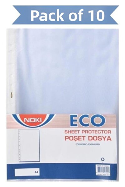 Noki حقيبة ملف ايكو 100 قطعة 10 عبوات