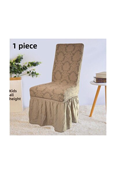 StarMall Jakarli Shawl Pattern Chair Cover with Skirt, High Quality, Washable...