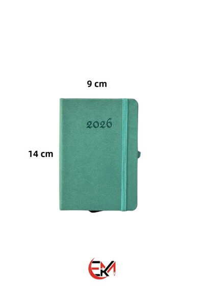 EKM 2026 Мини седмичен джобен дневник 9x14 см