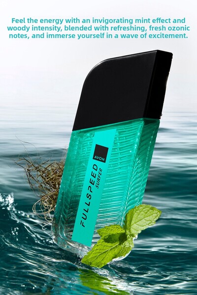 AVON Full Speed Surfer Men's Perfume Edt 100 Ml.