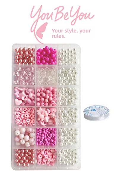 By MO Accessories Set de design pentru colier și brățară de bijuterii din per...