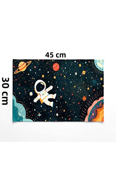 Queen Jera غطاء طاولة قابل للغسل للفضاء والكواكب لمرحلة ما قبل المدرسة والمدر...