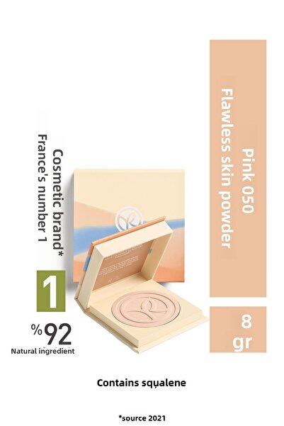 Yves Rocher بودرة البشرة الوردية المثالية 050 ذات المظهر الطبيعي غير اللامع م...