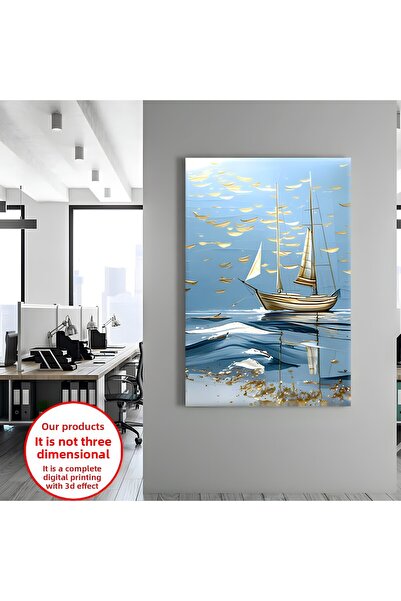 Harika bir ev Pictură pe pânză pentru perete pentru sufragerie HUZUR TEKNE | ...