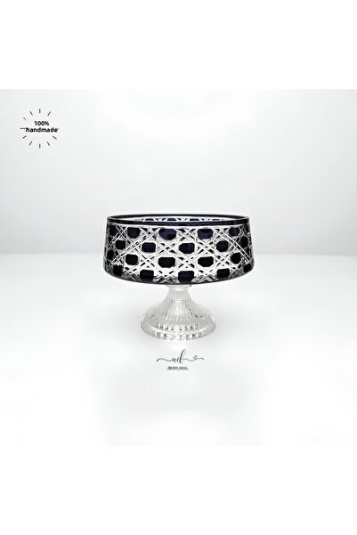 AKDEN STORE Cutting Decor Handcrafted Tableware Bowl,Salad Bowl,Glass Bowl