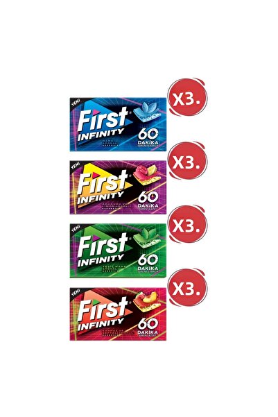 First 27Gr 12 Pieces 60 Minutes Gum Types