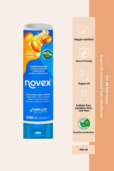 NOVEX Argan Oil - Conditioner with Repairing Argan Oil for Damaged and Proces...