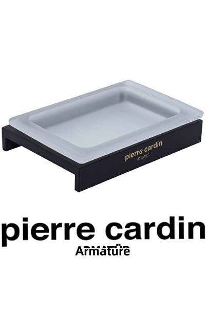 Pierre Cardin Roma Countertop Soap Dish Black
